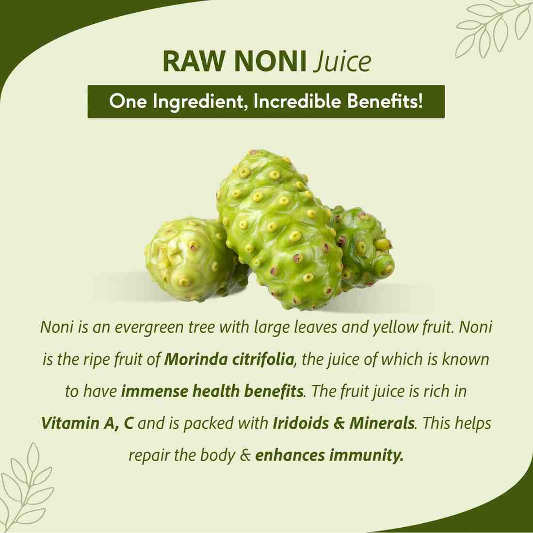 Raw Noni Juice