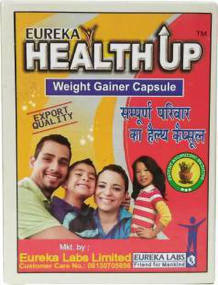 Eureka health up weight gainer capsule