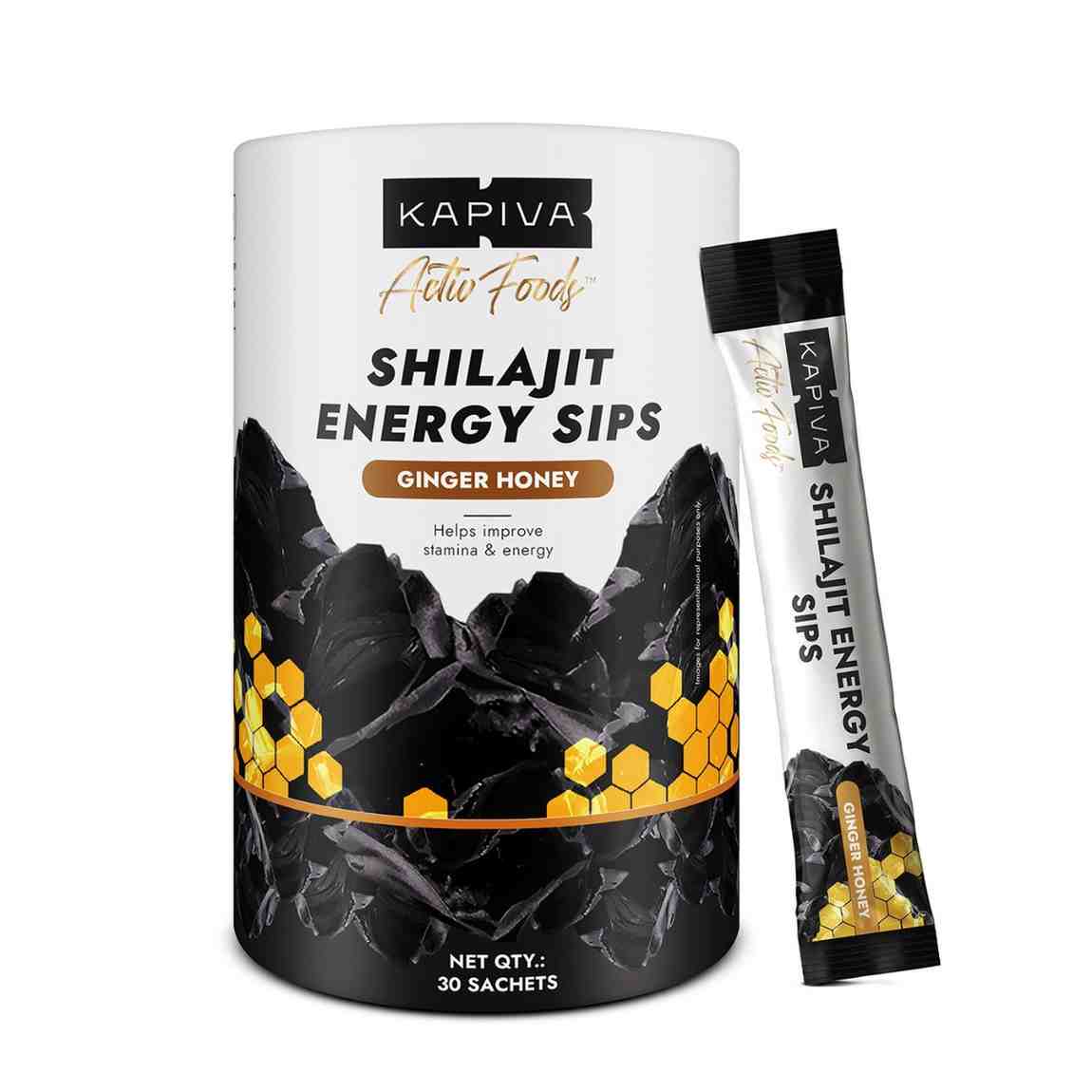 Kapiva Shilajit Energy Sips