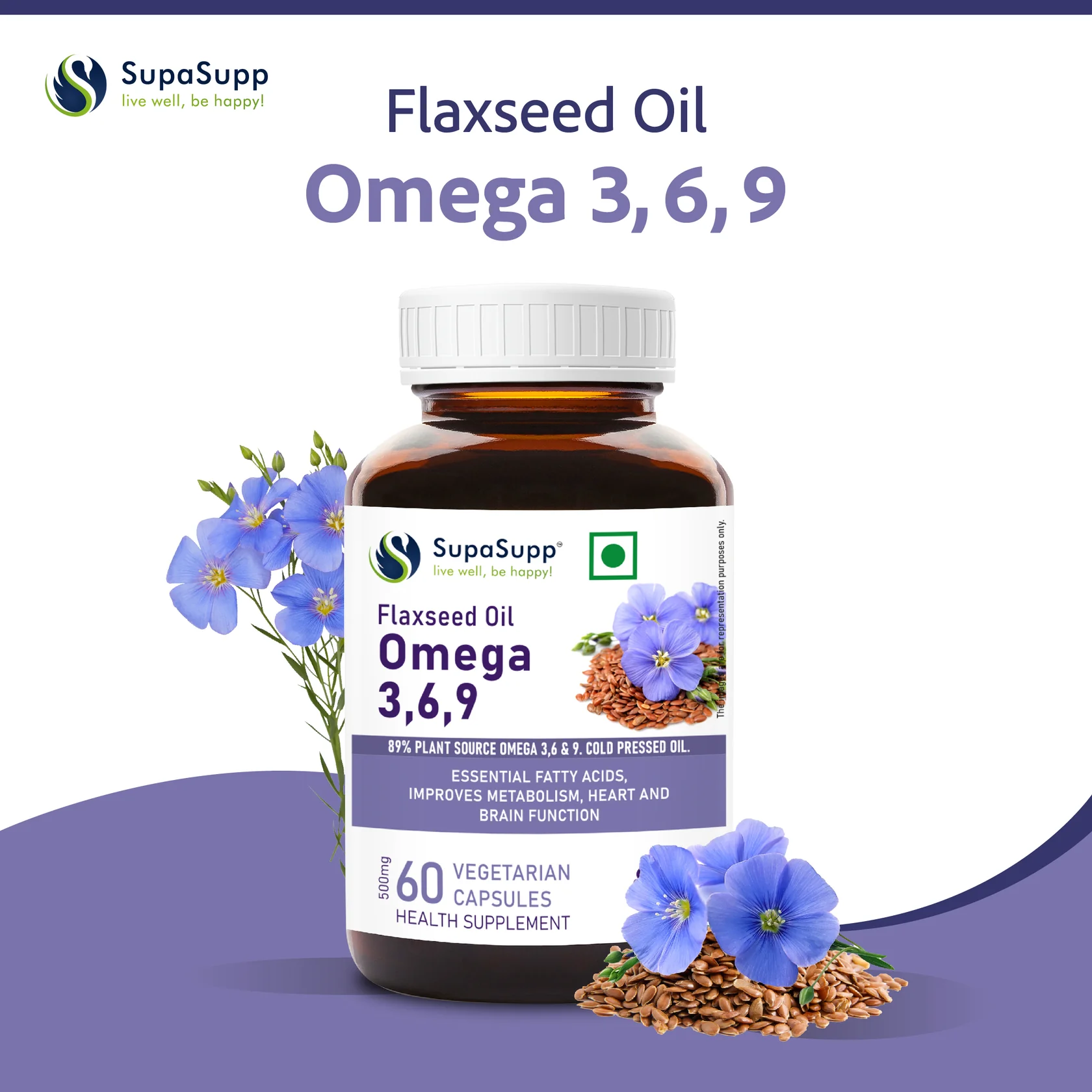 Flaxseed Oil Omega 3,6,9