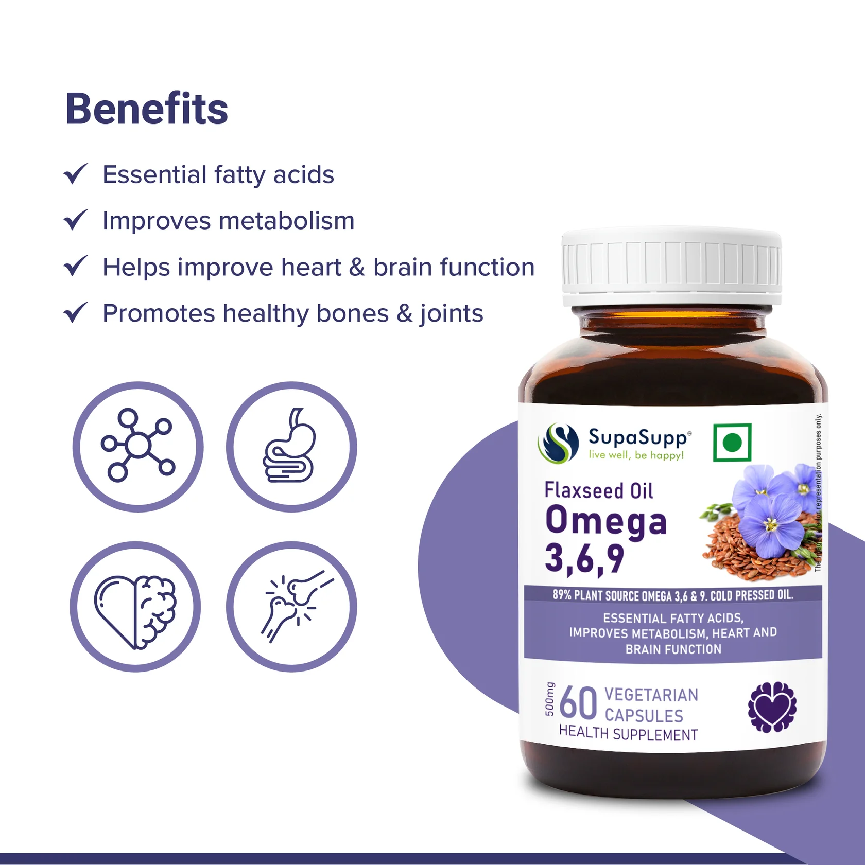Flaxseed Oil Omega 3,6,9
