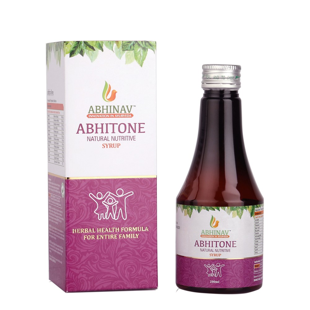 Abhitone Natural Nutritive Syrup