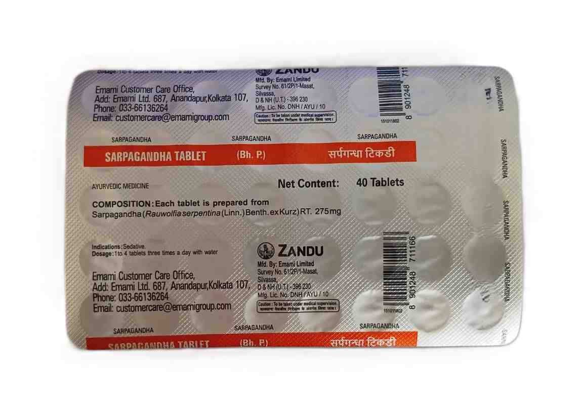 Sarpagandha Tablet