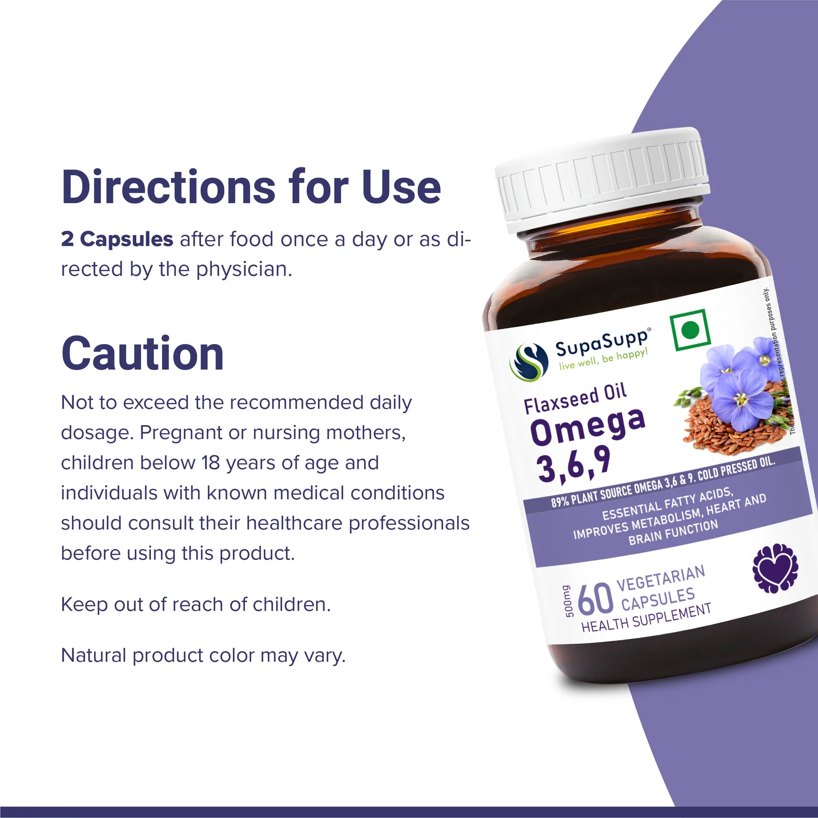Flaxseed Oil Omega 3,6,9