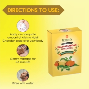 Haldi Chandan Handmade Soap
