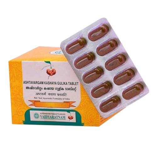 Ashtavargam Kashaya Gullika Tablet