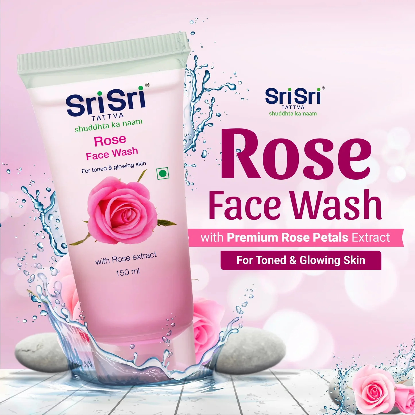 Rose Face Wash