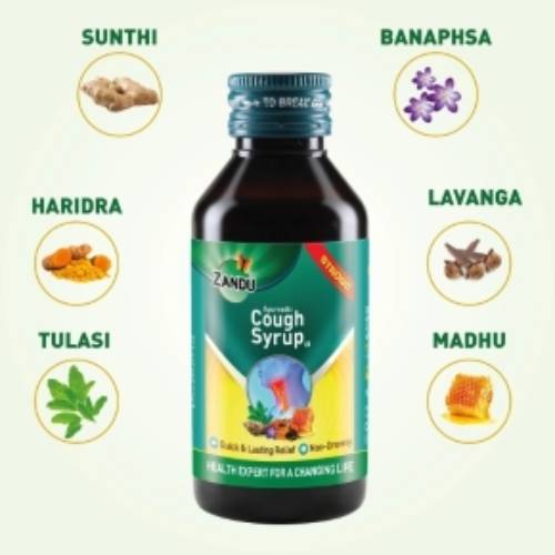 Zandu Ayurvedic Cough Syrup