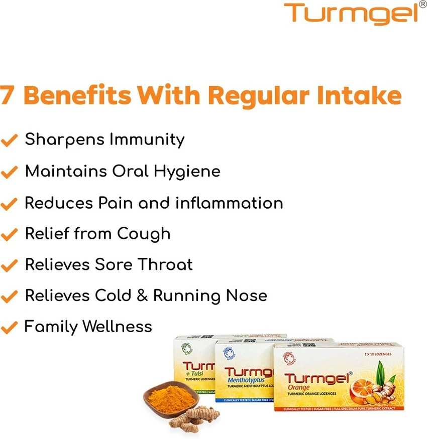 Turmgel Orange Lozenges