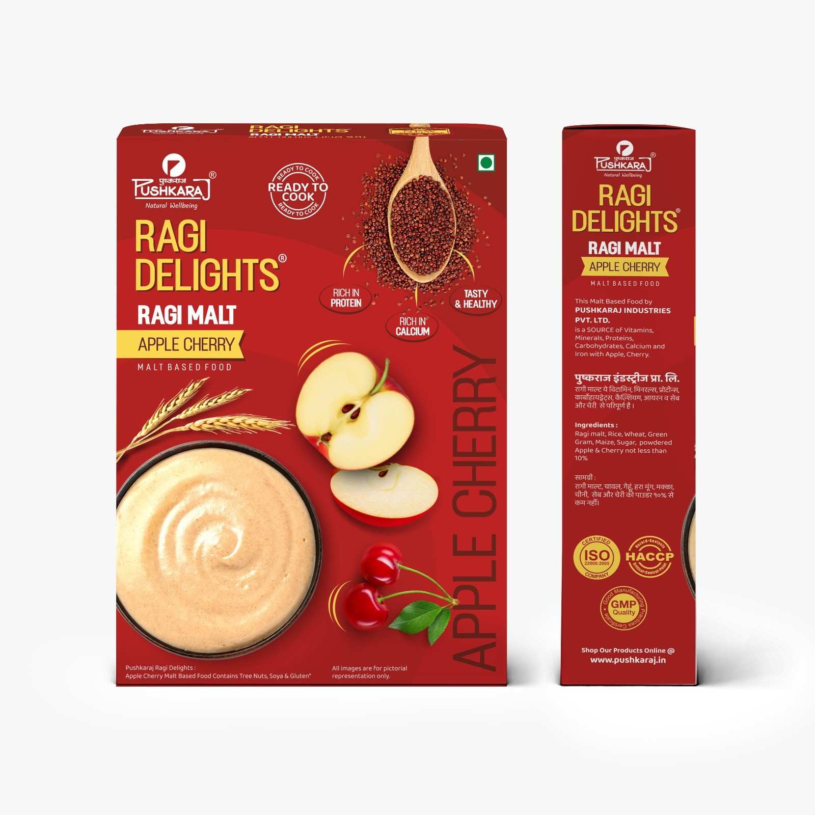 Ragi Malt (Apple Cherry)