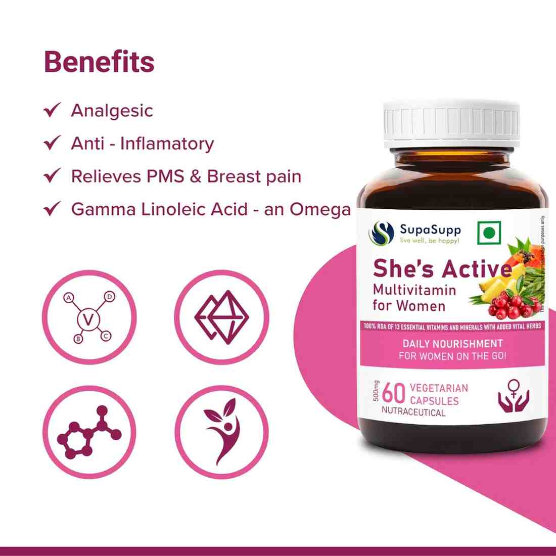 She's Active Capsule