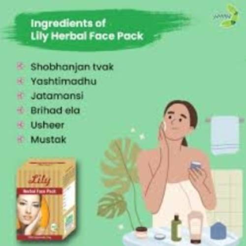 Lily Herbal Face Pack