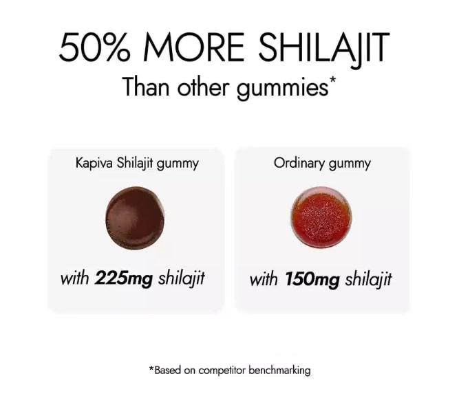 Shilajit Energy Gummies