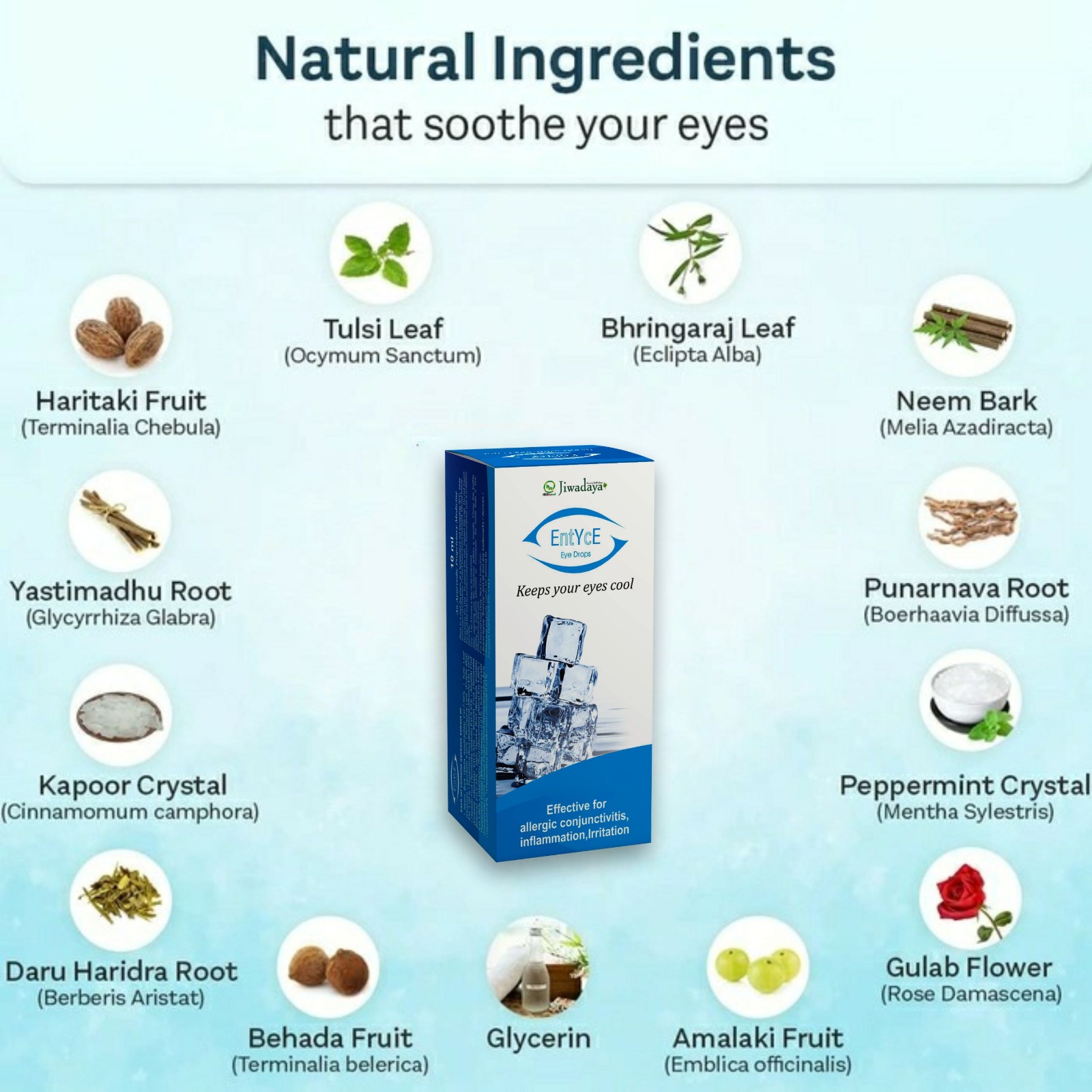 Jiwadaya Entyce Eye drops