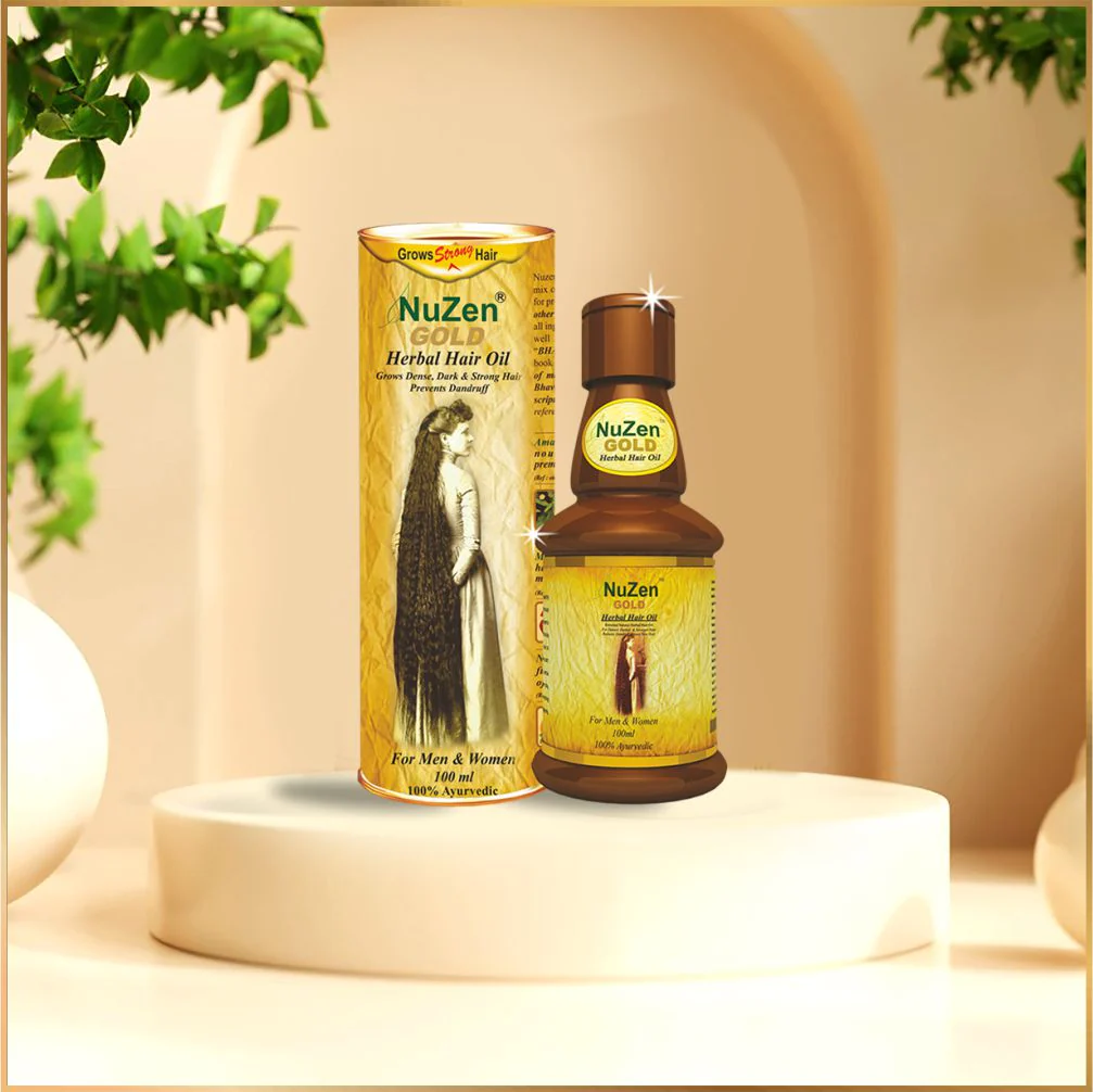 Nuzen Gold Herbal Hair Oil