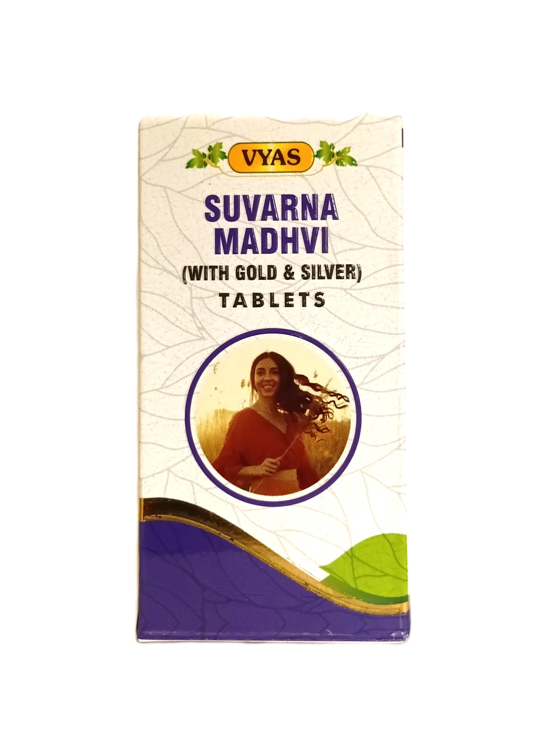 Suvarna Madhvi (with gold and silver) Tablets