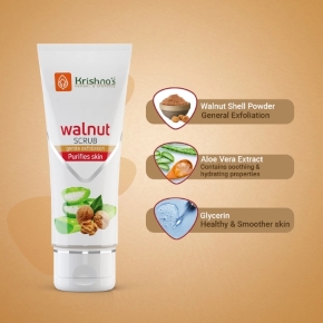 Aloe Vera Walnut Scrub