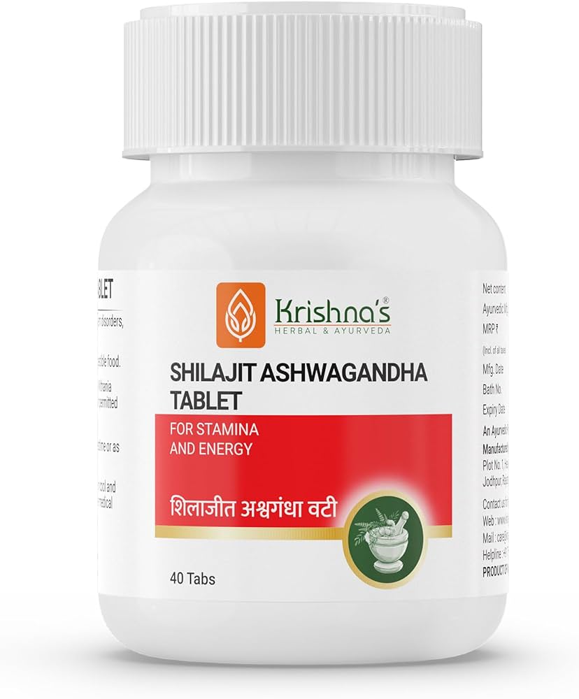 Shilajit  Ashwagandha Tablet
