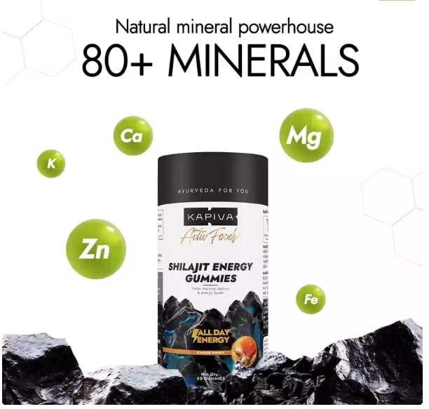 Shilajit Energy Gummies