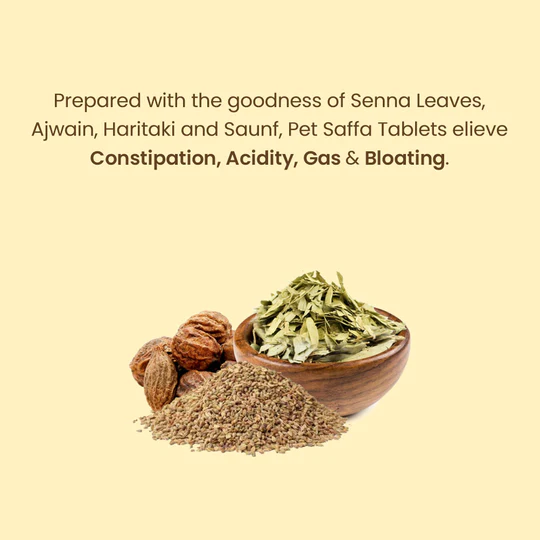 Pet Saffa Natural Laxative Tablet