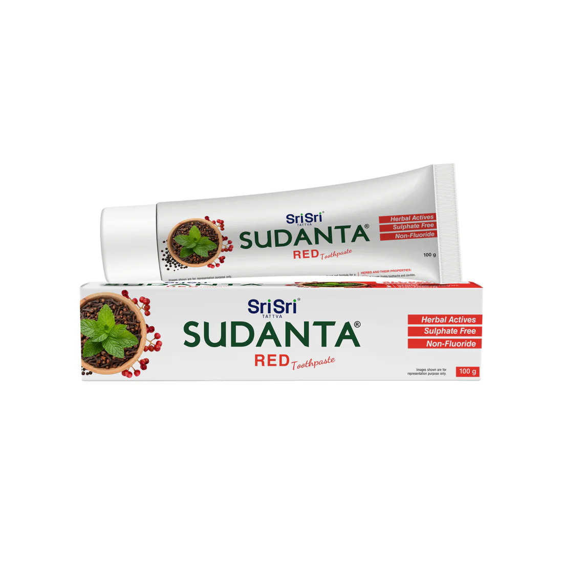 Sudanta Red Toothpaste