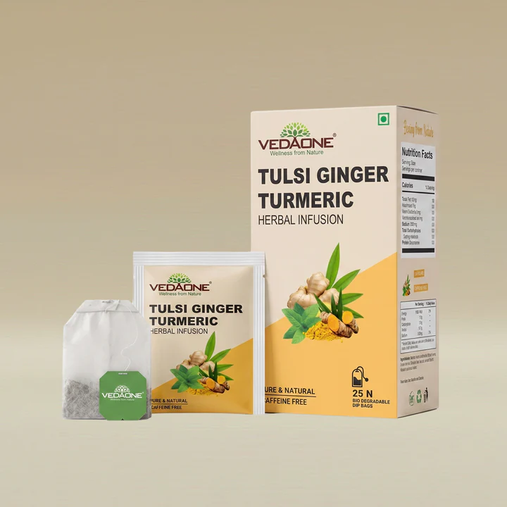 Tulsi Ginger Turmeric Tea