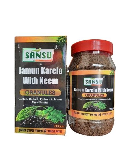 Sansu Jamun Karela with Neem Granules